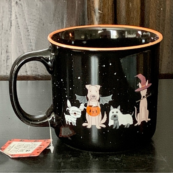 Here for the Treats - Dogs in Halloween Costumes 20oz Ceramic Camper Mug - Picture 5 of 8